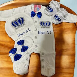 Set de Primera Puesta Recién Nacido - Blue