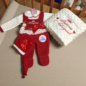 Set de Bienvenida para Bebés Recién Nacidos - Rojo