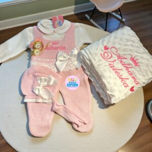 set de Bienvenida para Bebés recién Nacidos - Rosa Suave