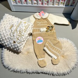 Set de primera puesta personalizado de recién Nacido-Thiago